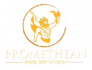 Stacked Logo for Promethean Web Services